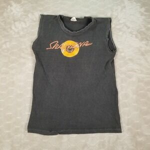 VTG Sha Na Na "Hot Sox" Shirt CHOPPED Faded Fits XS/S Russell Tag See Pics